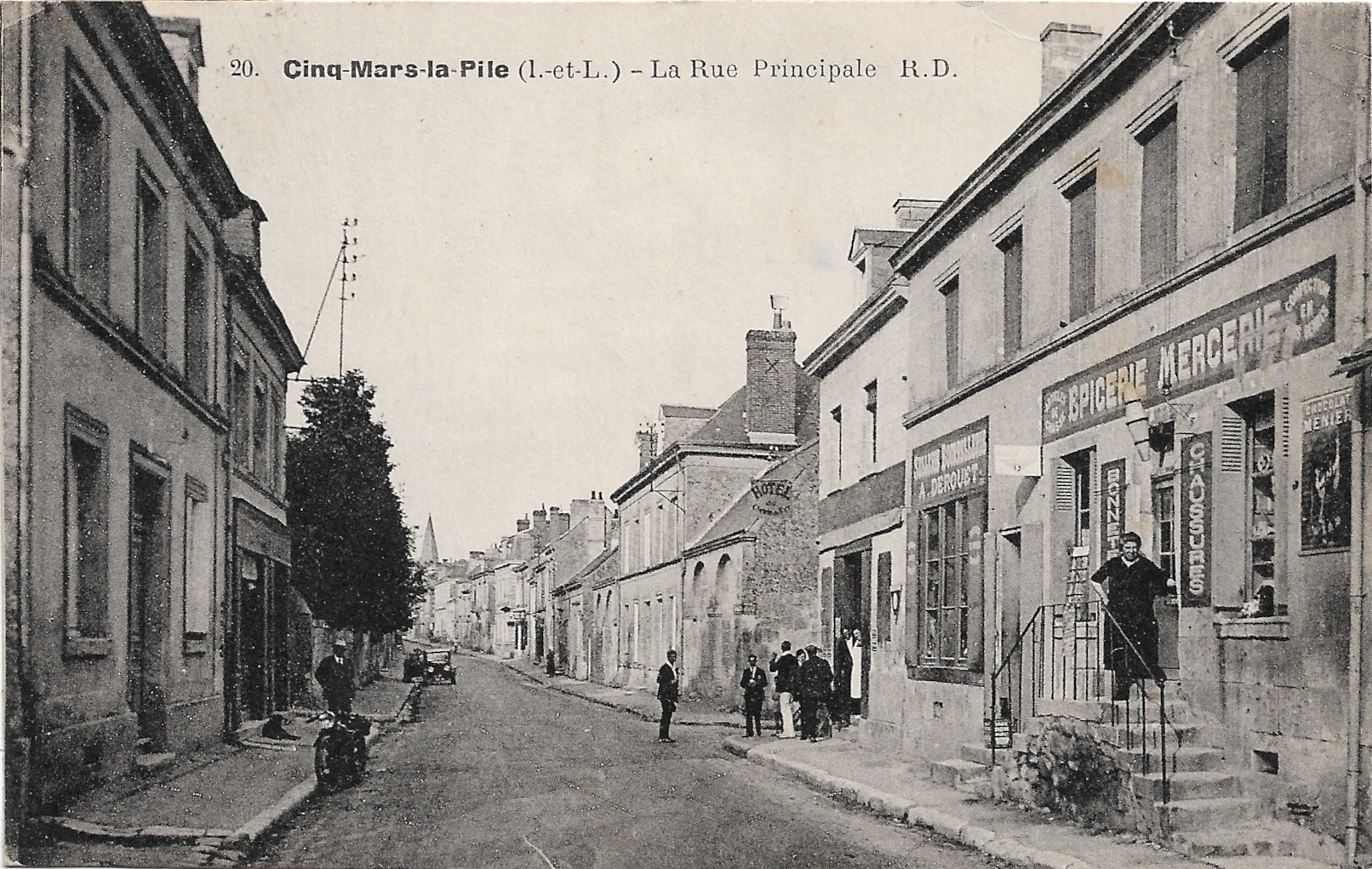 Cinq-Mars-la-Pile — carte postale ancienne